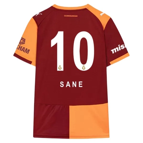 Galatasaray Leroy Sané #10 Hemmatröja 2025/26 Herr Kortärmad Fotbollströja