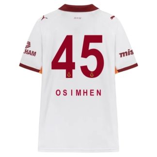 Galatasaray Victor Osimhen #45 Bortatröja 2025/26 Herr Kortärmad Fotbollströja