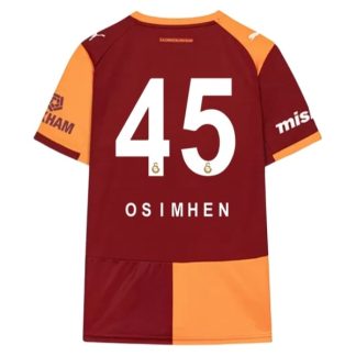 Galatasaray Victor Osimhen #45 Hemmatröja 2025/26 Herr Kortärmad Fotbollströja