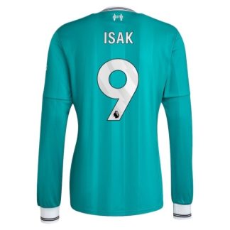 Liverpool Alexander Isak #9 Tredjetröja 2025/26 Herr Långärmad Fotbollströja