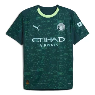Manchester City 2025/26 Fjärdetröja Herr Kortärmad Fotbollströja