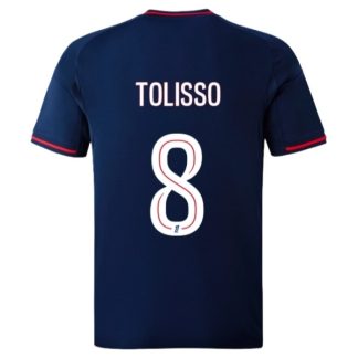 Olympique Lyonnais Corentin Tolisso #8 Bortatröja 2025/26 Herr Kortärmad Fotbollströja