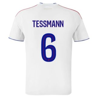 Olympique Lyonnais Tanner Tessmann #6 Hemmatröja 2025/26 Herr Kortärmad Fotbollströja