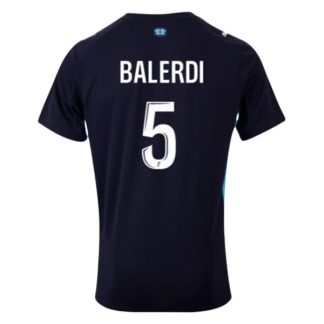 Olympique de Marseille Leonardo Balerdi #5 Bortatröja 2025/26 Herr Kortärmad Fotbollströja