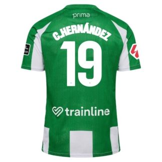 Real Betis Cucho Hernández #19 Hemmatröja 2025/26 Herr Kortärmad Fotbollströja