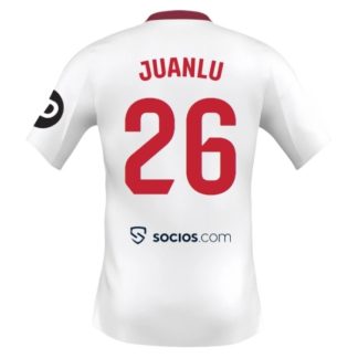 Sevilla FC Juanlu Sánchez #26 Hemmatröja 2025/26 Herr Kortärmad Fotbollströja