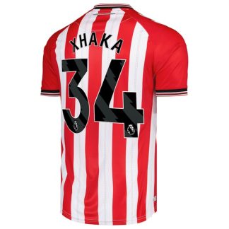 Sunderland AFC Granit Xhaka #34 Hemmatröja 2025/26 Herr Kortärmad Fotbollströja