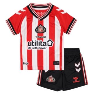 Sunderland AFC Hemmaställ Barn 2025/26 – Kortärmad Fotbollströja med Shorts