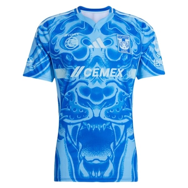 Tigres UANL Bortatröja 2025/26 Herr Kortärmad Fotbollströja