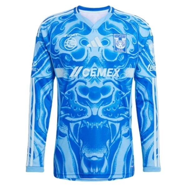Tigres UANL Bortatröja 2025/26 Herr Långärmad Fotbollströja