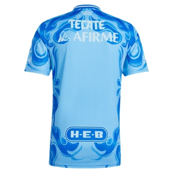 Tigres UANL Bortatröja 2025/26 Kortärmad Fotbollströja