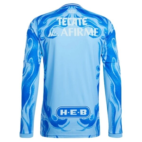 Tigres UANL Bortatröja 2025/26 Långärmad Fotbollströja