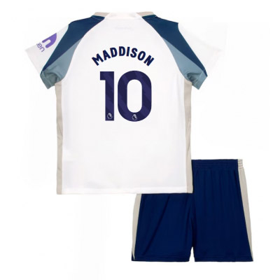Tottenham Hotspur James Maddison #10 Hemmatröja 2025/26 Barn – Kortärmad Fotbollströja med Shorts