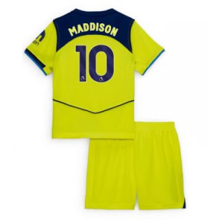 Tottenham Hotspur James Maddison #10 Tredjetröja 2025/26 Barn – Kortärmad Fotbollströja med Shorts