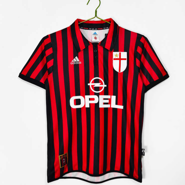 AC Milan 1999/00 Retro Hemmatröja – Klassisk Fotbollströja