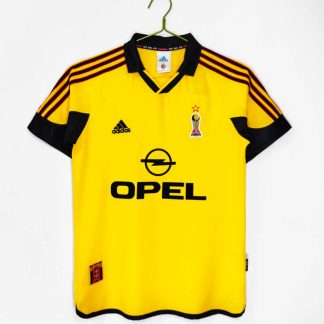 AC Milan Retro Bortatröja 1999/00 – Klassisk Gul Fotbollströja