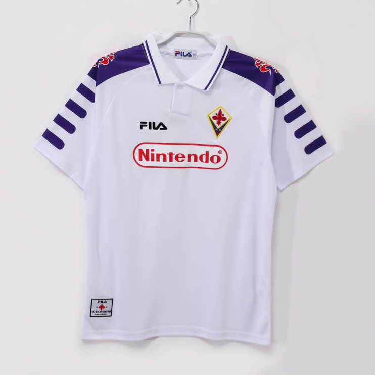 ACF Fiorentina 1998/99 Retro Bortatröja – Klassisk Fotbollströja