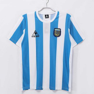 Argentina VM 1986 Retro Hemmatröja – Klassisk Fotbollströja