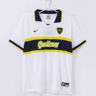 Boca Juniors 1996/97 Retro Bortatröja – Klassisk Vit Fotbollströja