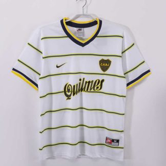 Boca Juniors 1999 Retro Bortatröja – Klassisk Vit Fotbollströja