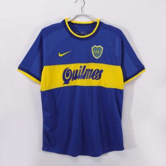 Boca Juniors 2000/01 Retro Hemmatröja – Klassisk Fotbollströja