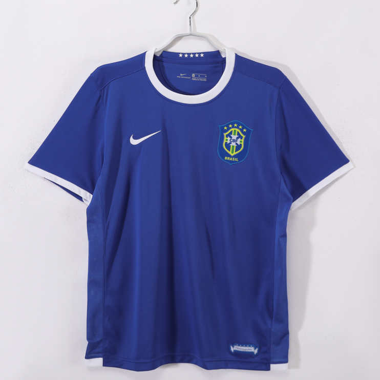 Brasilien 2006 Retro Bortatröja – Klassisk Fotbollströja