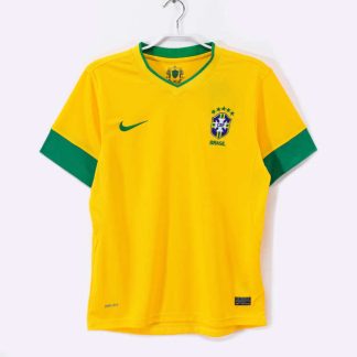Brasilien 2012/13 Retro Hemmatröja – Klassisk Gul Fotbollströja