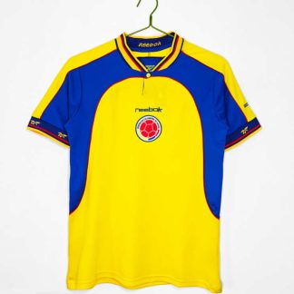 Colombia 2001 Retro Hemmatröja Klassisk Fotbollströja