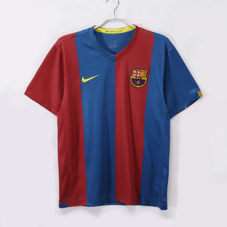 FC Barcelona 2006/07 Retro Hemmatröja – Klassisk Fotbollströja