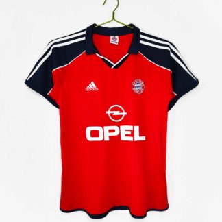 FC Bayern München 2000/01 Retro Hemmatröja – Klassisk Fotbollströja