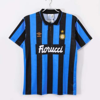 Inter Milan 1992/94 Retro Hemmatröja – Klassisk Fotbollströja