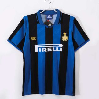 Inter Milan 1995/96 Retro Hemmatröja – Klassisk Fotbollströja