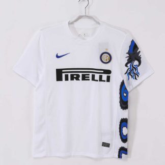 Inter Milan 2010/11 Retro Bortatröja – Klassisk Vit Fotbollströja