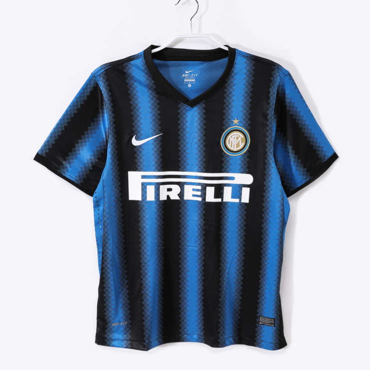 Inter Milan Retro Hemmatröja 2010/11 – Klassiska Blåsvarta Ränder