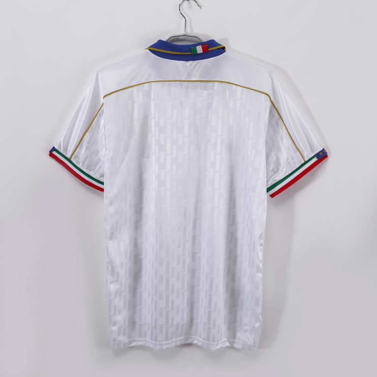 Italien 1995 Retro Bortatröja – Klassisk Vit Fotbollströja