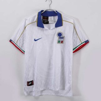 Italien 1995 Retro Bortatröja – Klassisk Vit Fotbollströja