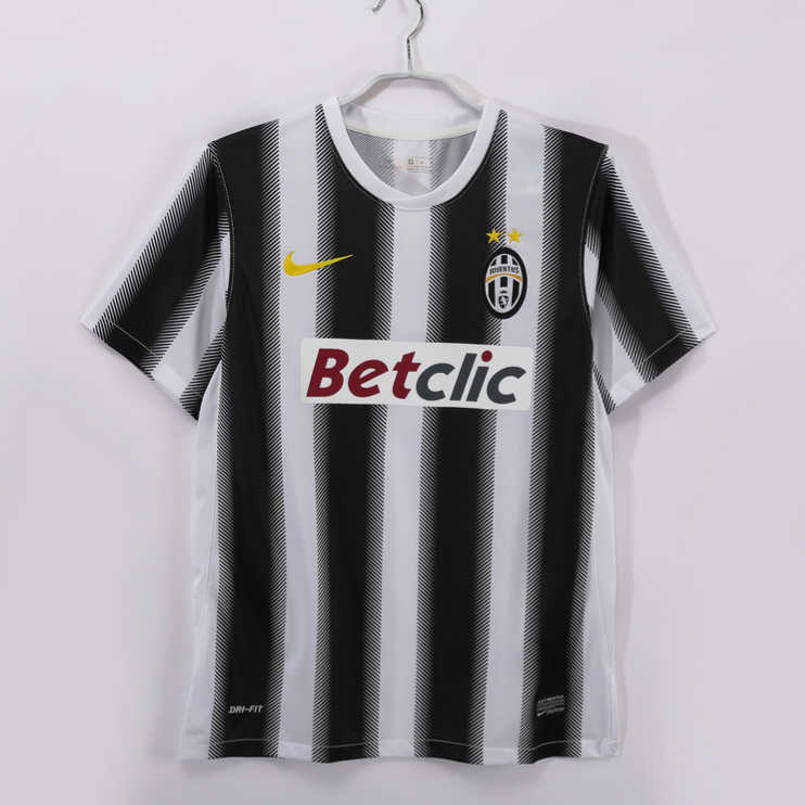 Juventus 2011/12 Retro Hemmatröja – Klassisk Fotbollströja