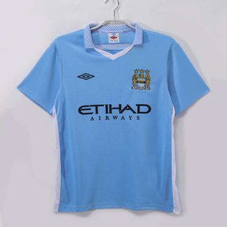 Manchester City 2011/12 Retro Hemmatröja – Klassisk Fotbollströja