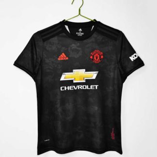 Manchester United Retro Tredjetröja 2019/20 – Klassisk Svart Fotbollströja