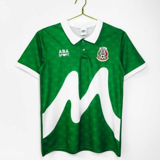 Mexiko Retro Hemmatröja 1995 – Klassisk Fotbollströja