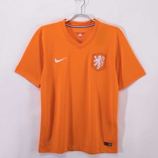 Nederländerna VM 2014 Retro Hemmatröja – Klassisk Fotbollströja