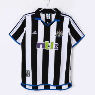Newcastle United 2000/01 Retro Hemmatröja – Klassisk Fotbollströja