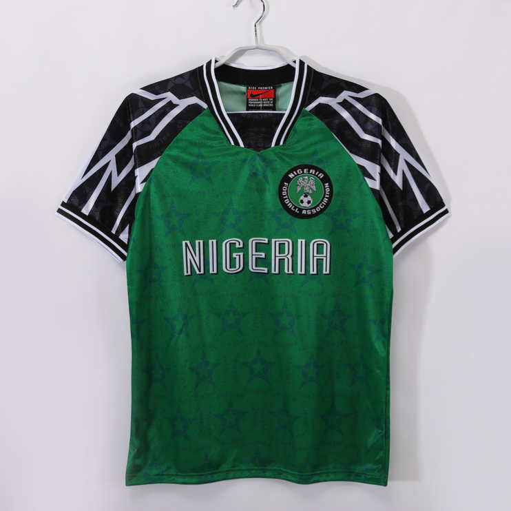 Nigeria 1994/95 Retro Hemmatröja – Klassisk Fotbollströja
