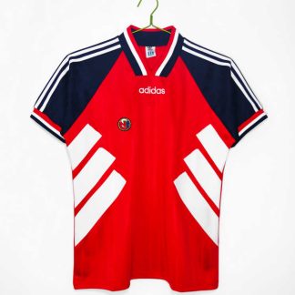 Norges 1994-95 Retro Fotbollströja - Klassisk Hemmatröja