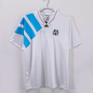 Olympique de Marseille 1992/93 Retro Hemmatröja – Klassisk Fotbollströja