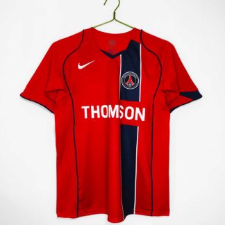 Paris Saint-Germain 2004/05 Retro Bortatröja – Klassisk Röd Fotbollströja
