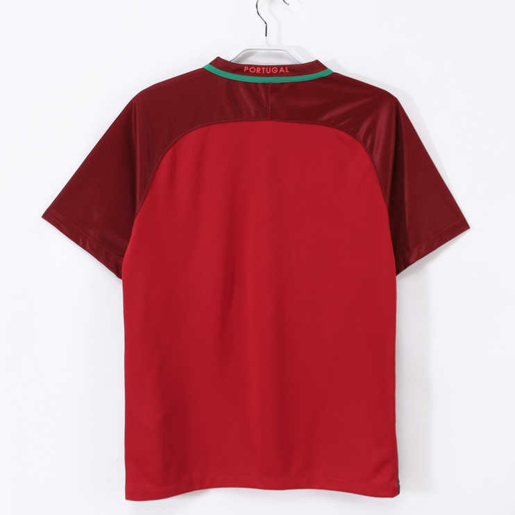 Portugal 2016 Retro Hemmatröja – Klassisk Fotbollströja
