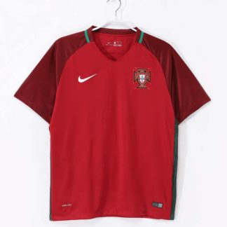 Portugal 2016 Retro Hemmatröja – Klassisk Fotbollströja