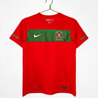 Portugal VM 2010 Retro Hemmatröja – Klassisk Fotbollströja