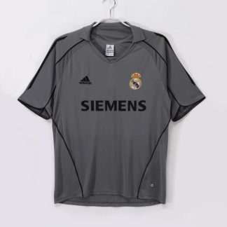 Real Madrid 2005/06 Retro Tredjetröja – Klassisk Grå Fotbollströja